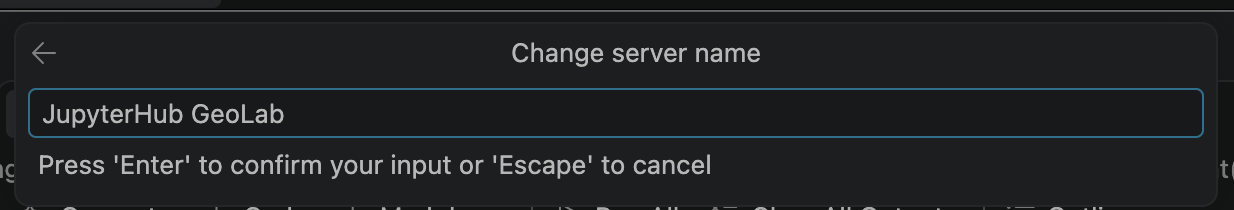 Change server name (optional)